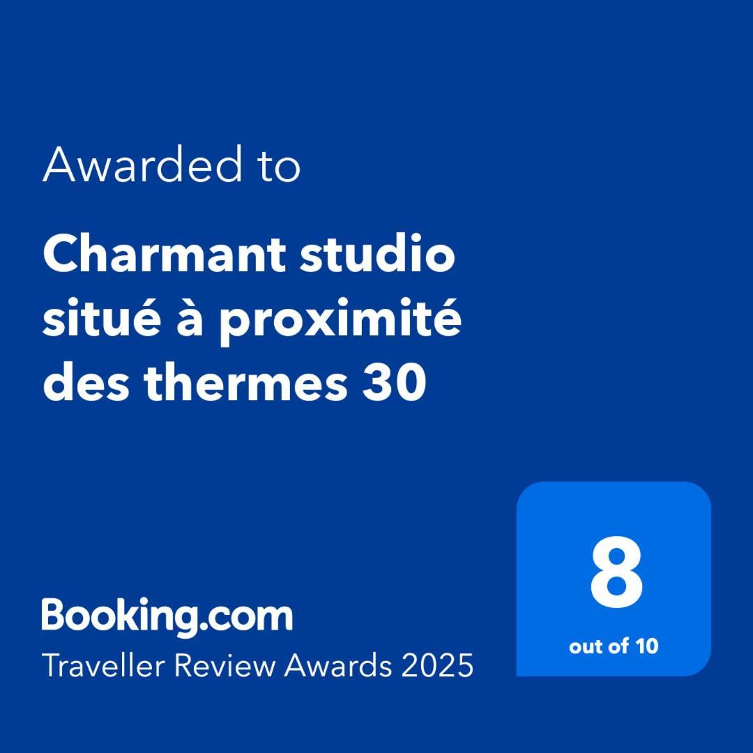 Charmant Studio Situe A Proximite Des Thermes 30 艾美丽·莱斯·班恩斯·帕尔 外观 照片